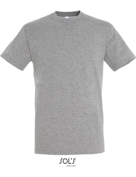 Pánské tričko - Regent - Grey melange XL
