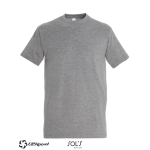 Pánské tričko - Regent - Grey melange XL